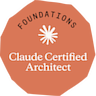 Claude Certified Architect badge